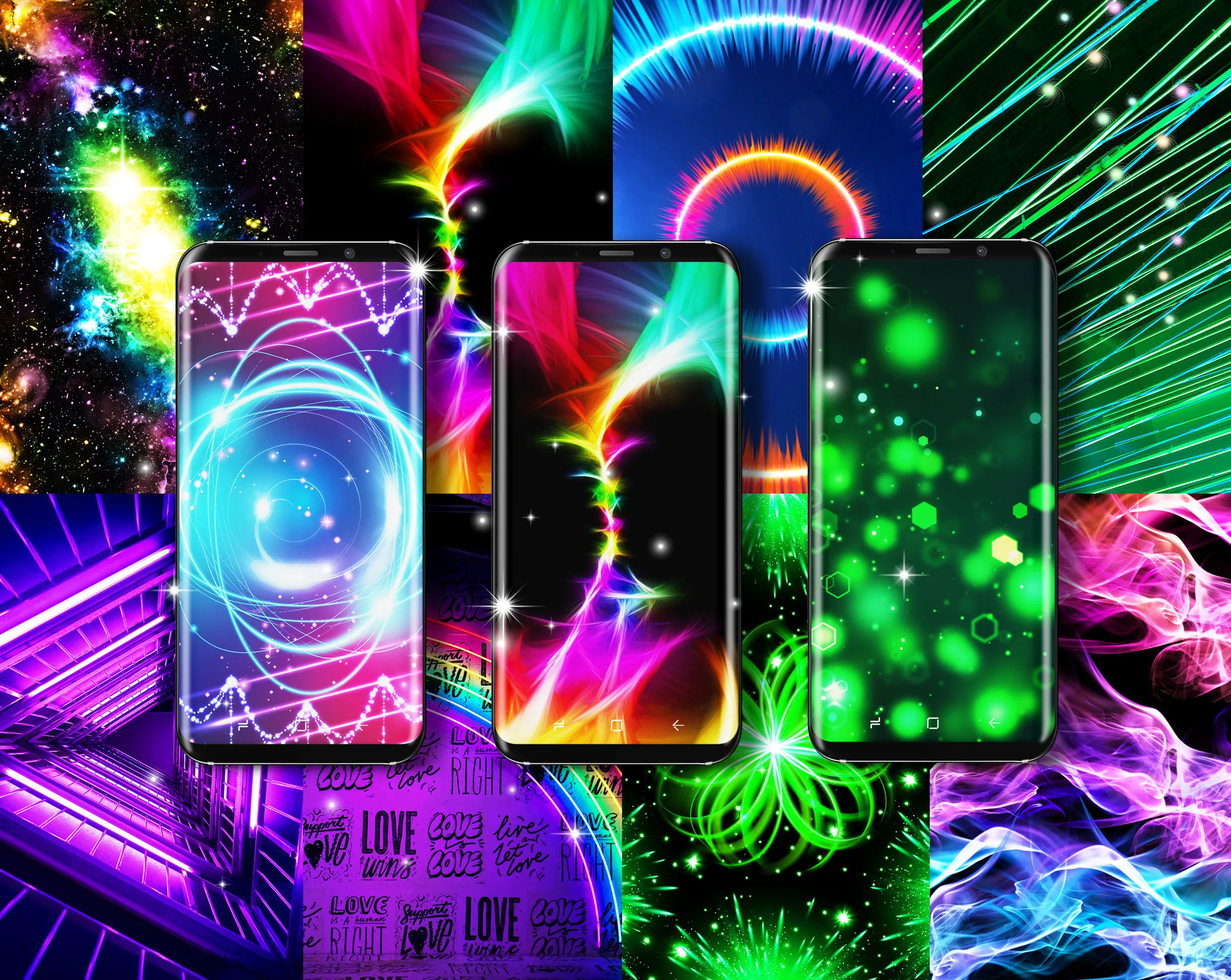 Glowing live wallpaper | Indus Appstore | Screenshot