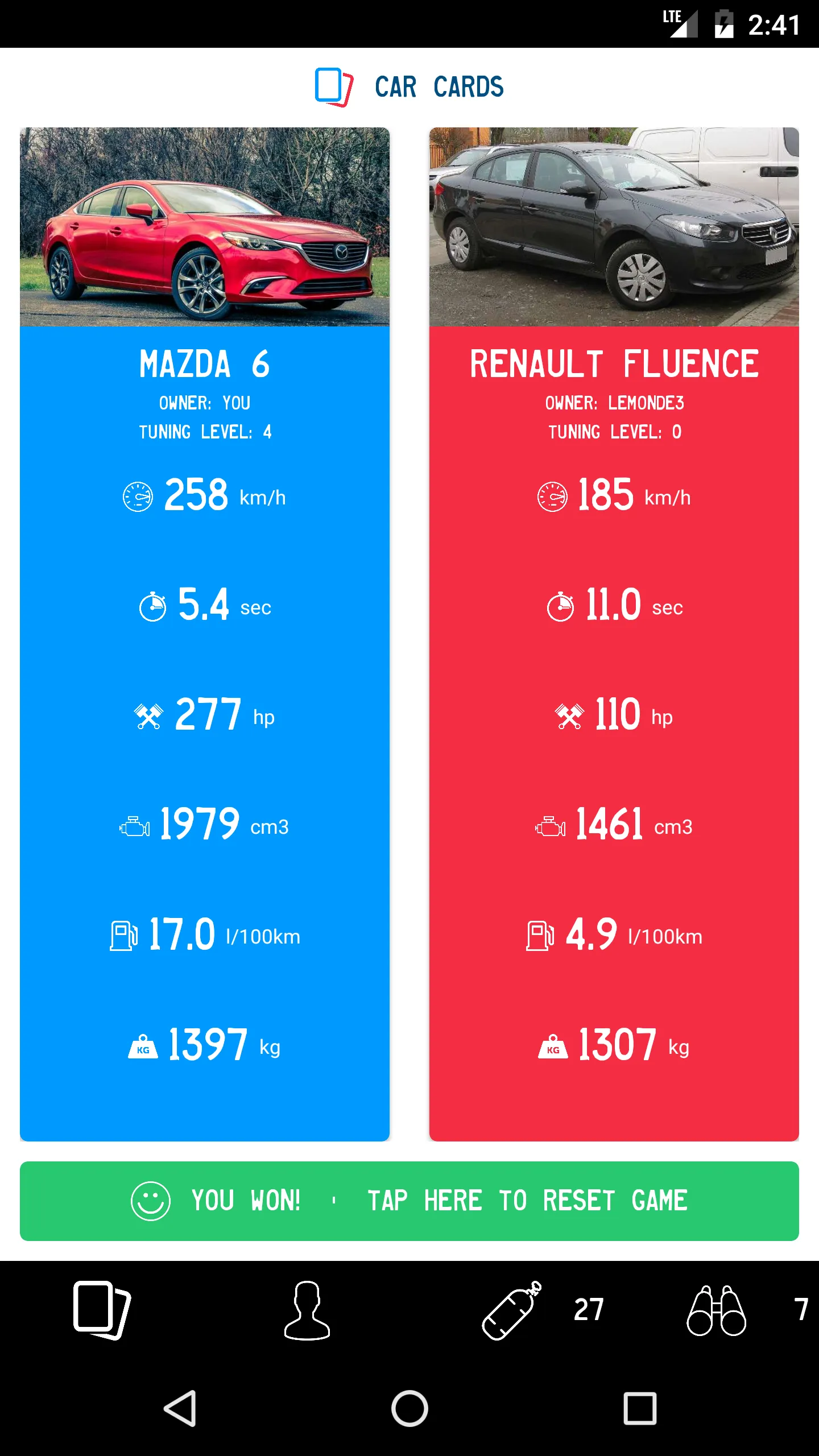 Car Cards | Indus Appstore | Screenshot