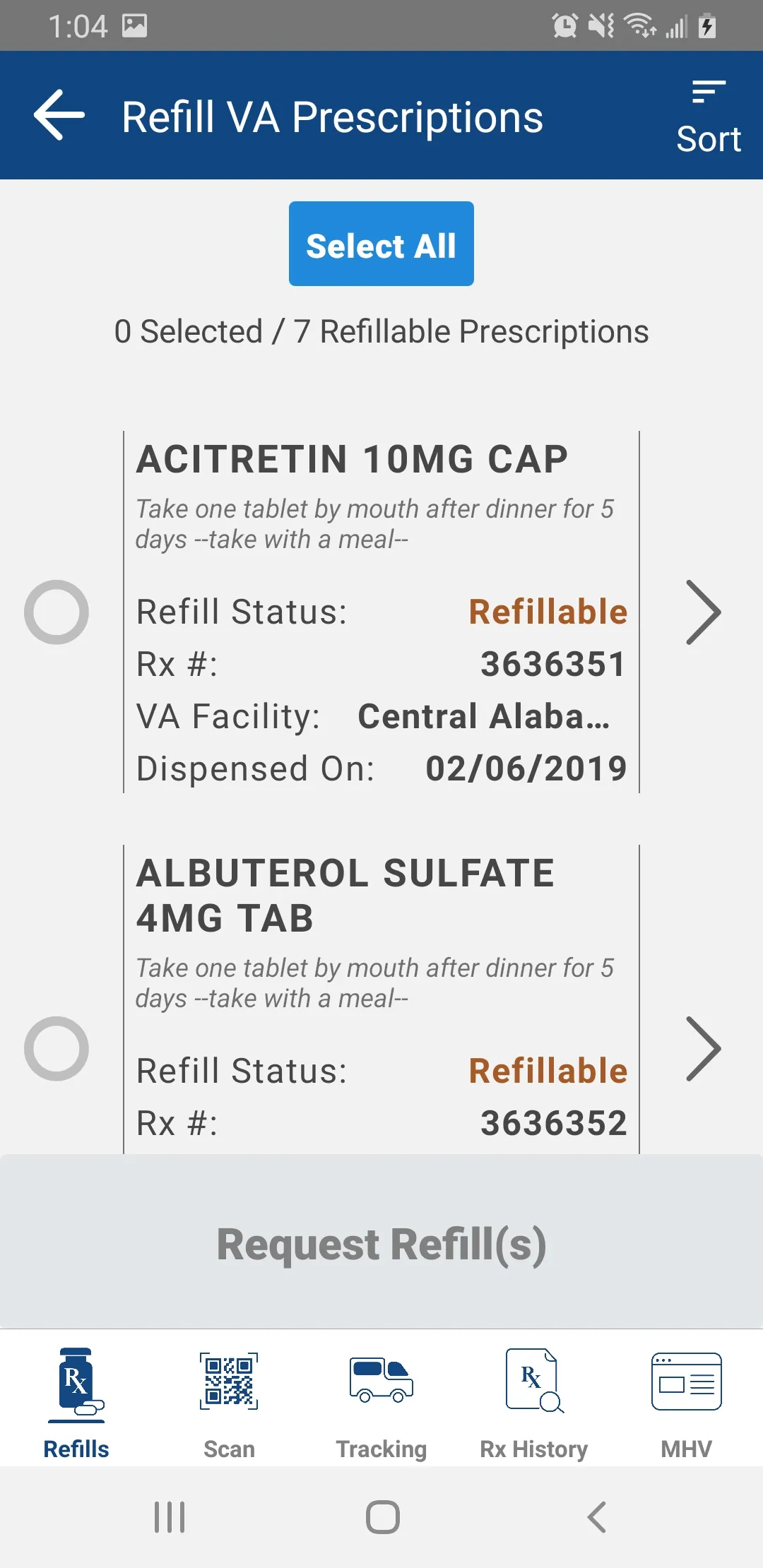 VA Rx Refill | Indus Appstore | Screenshot