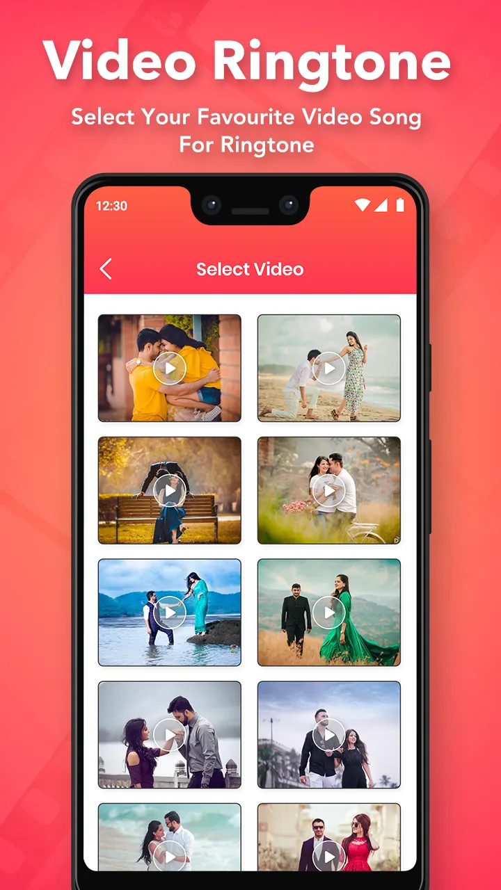 Love Video Ringtone for Incomi | Indus Appstore | Screenshot