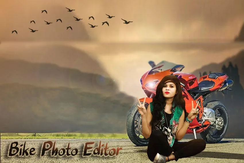 Bike Photo Editor - PicsIn | Indus Appstore | Screenshot