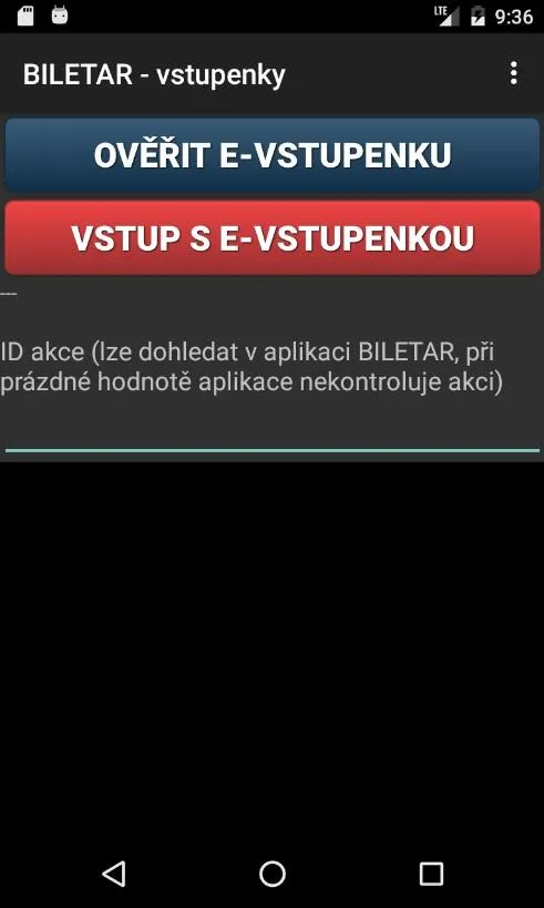 BILETAR – vstupenky | Indus Appstore | Screenshot