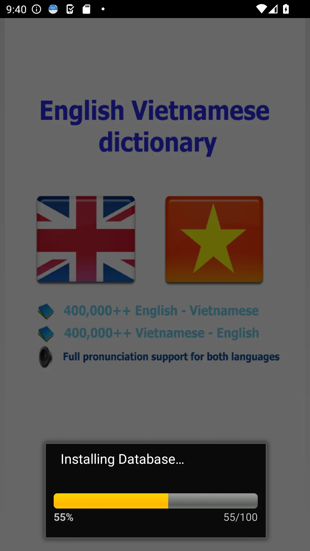 Vietnamese dict | Indus Appstore | Screenshot