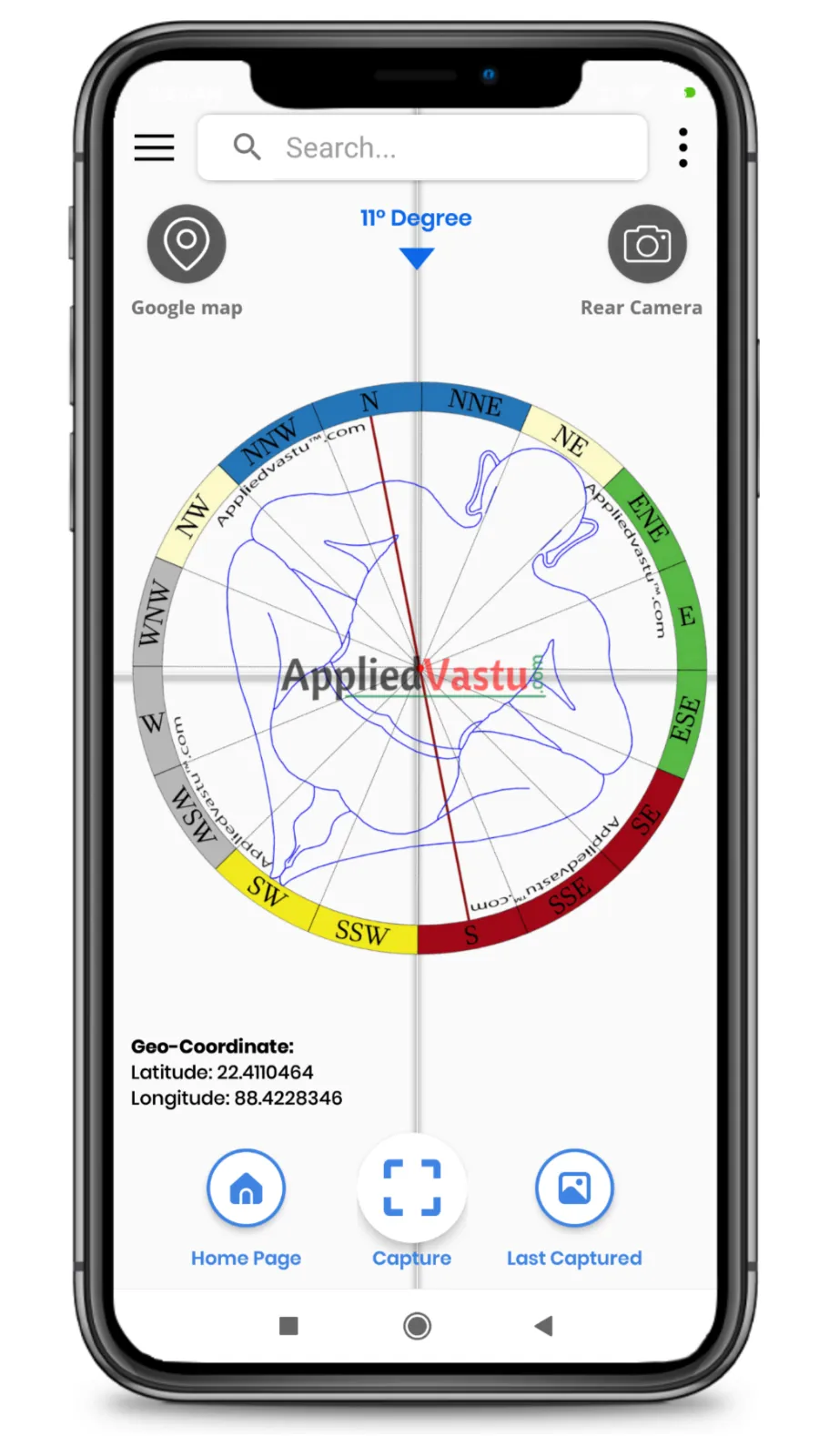 Vastu Compass by AppliedVastu | Indus Appstore | Screenshot