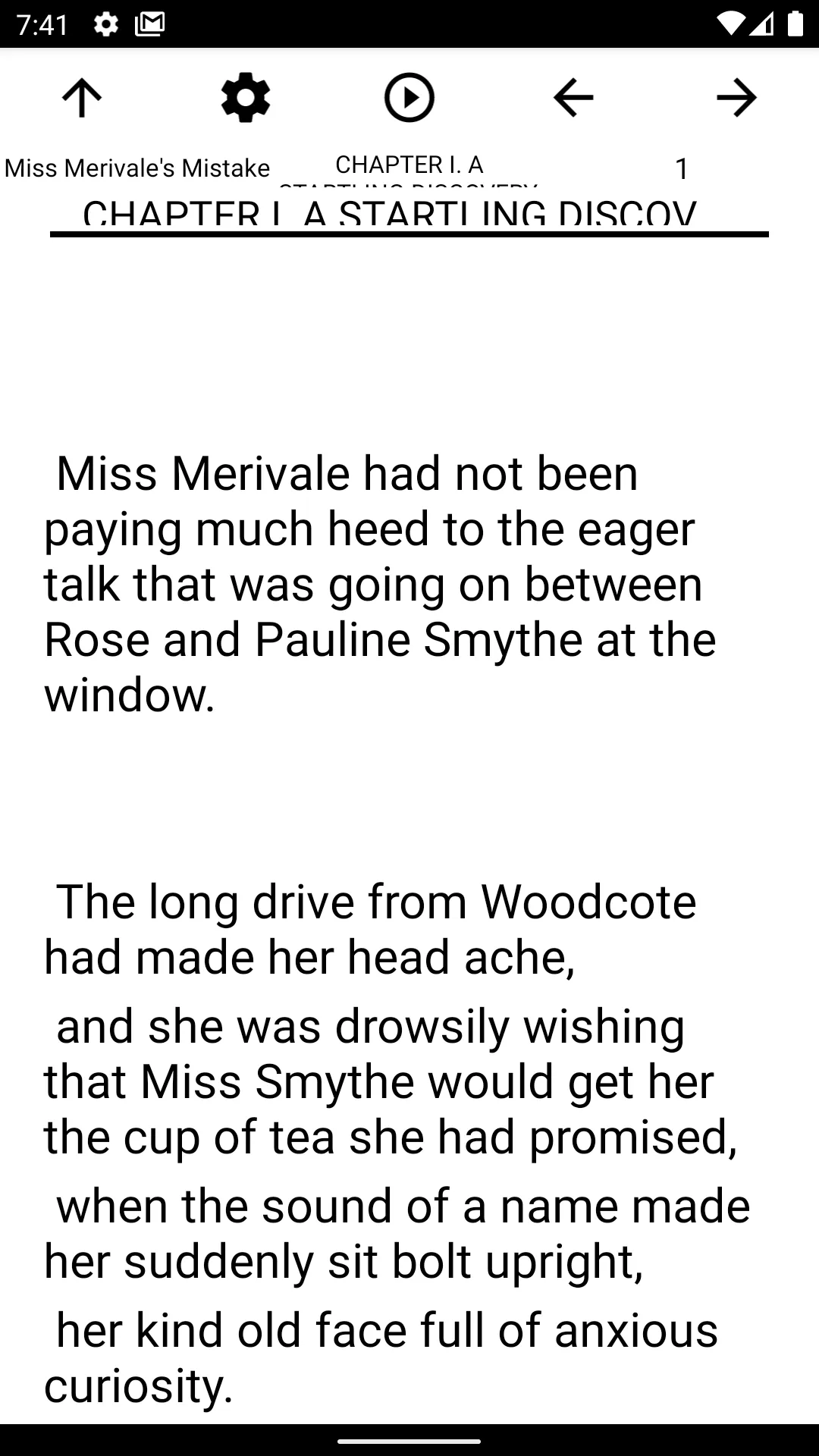 Book, Miss Merivale's Mistake | Indus Appstore | Screenshot