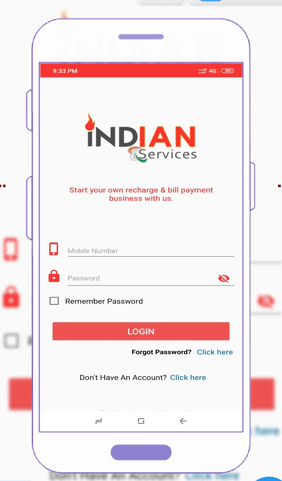 Indian Services Recharge & Bil | Indus Appstore | Screenshot