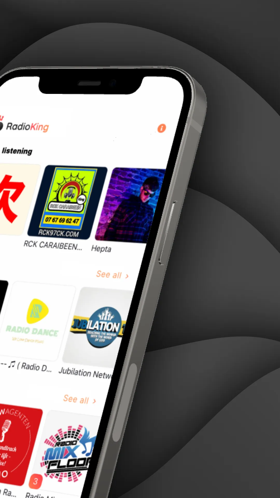 RadioKing | Indus Appstore | Screenshot