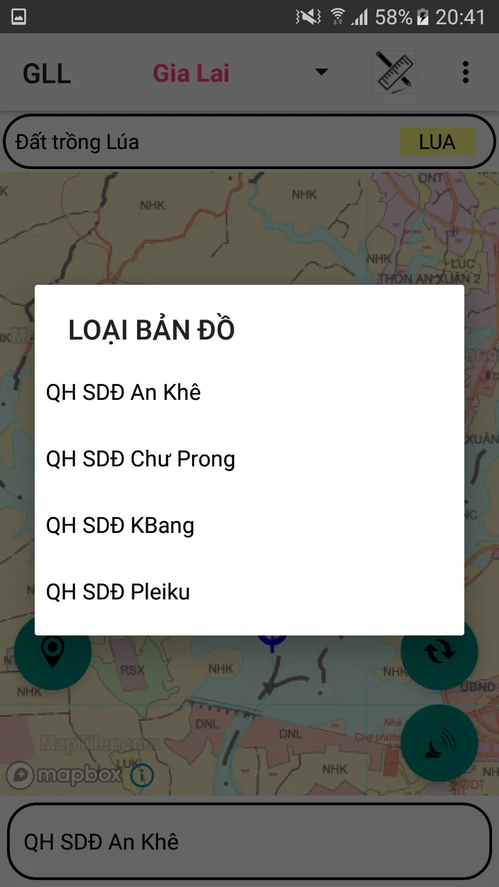 QH sử dụng đất Gia Lai | Indus Appstore | Screenshot