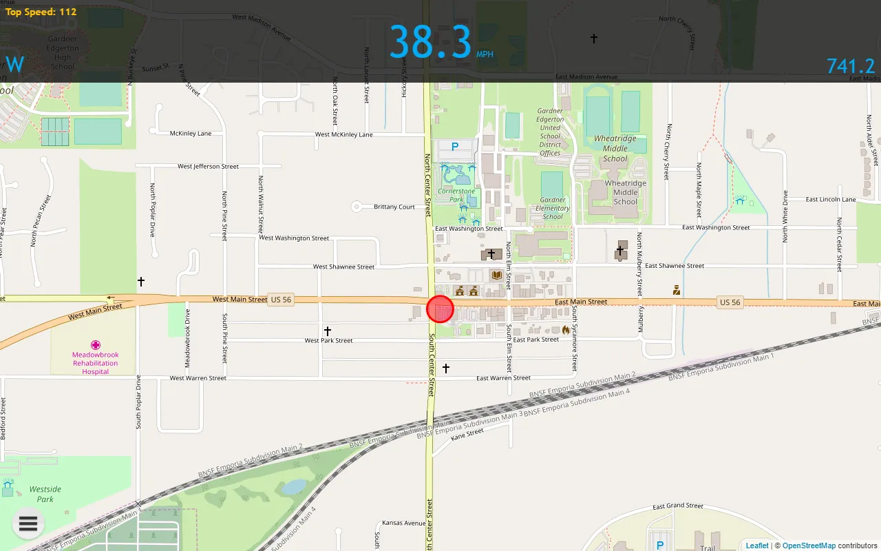 GPS Speedometer | Indus Appstore | Screenshot