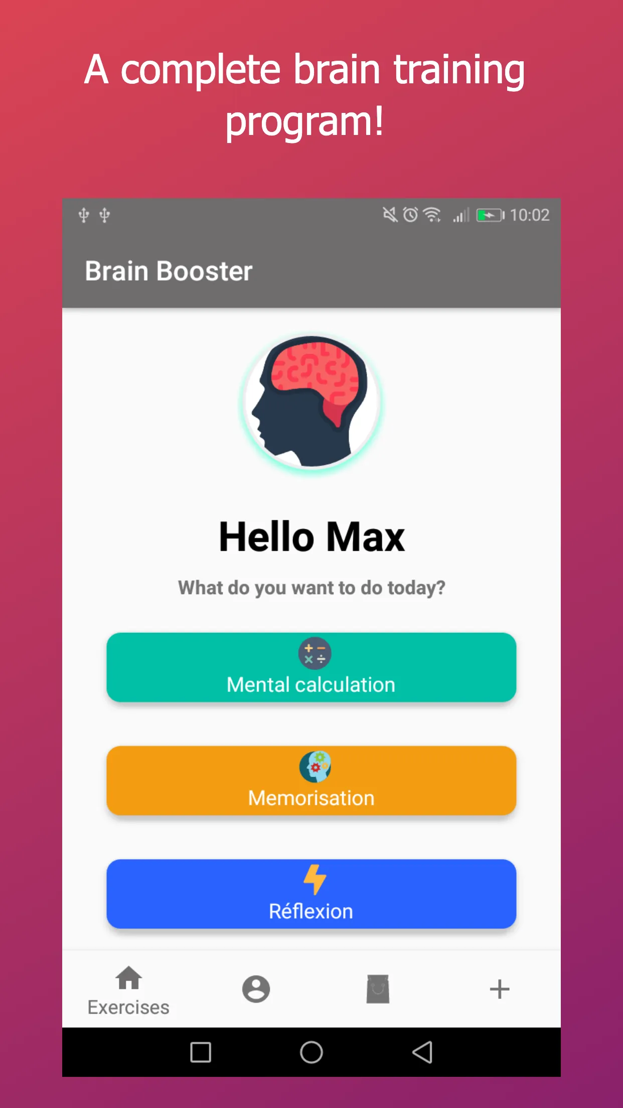 Brain Booster : get a brain ! | Indus Appstore | Screenshot