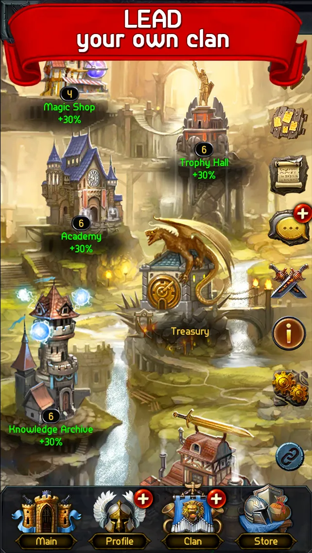 Godlands RPG - Fight for Thron | Indus Appstore | Screenshot