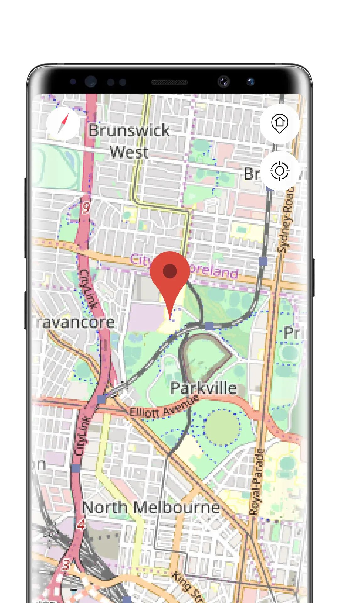 Melbourne Offline Map | Indus Appstore | Screenshot