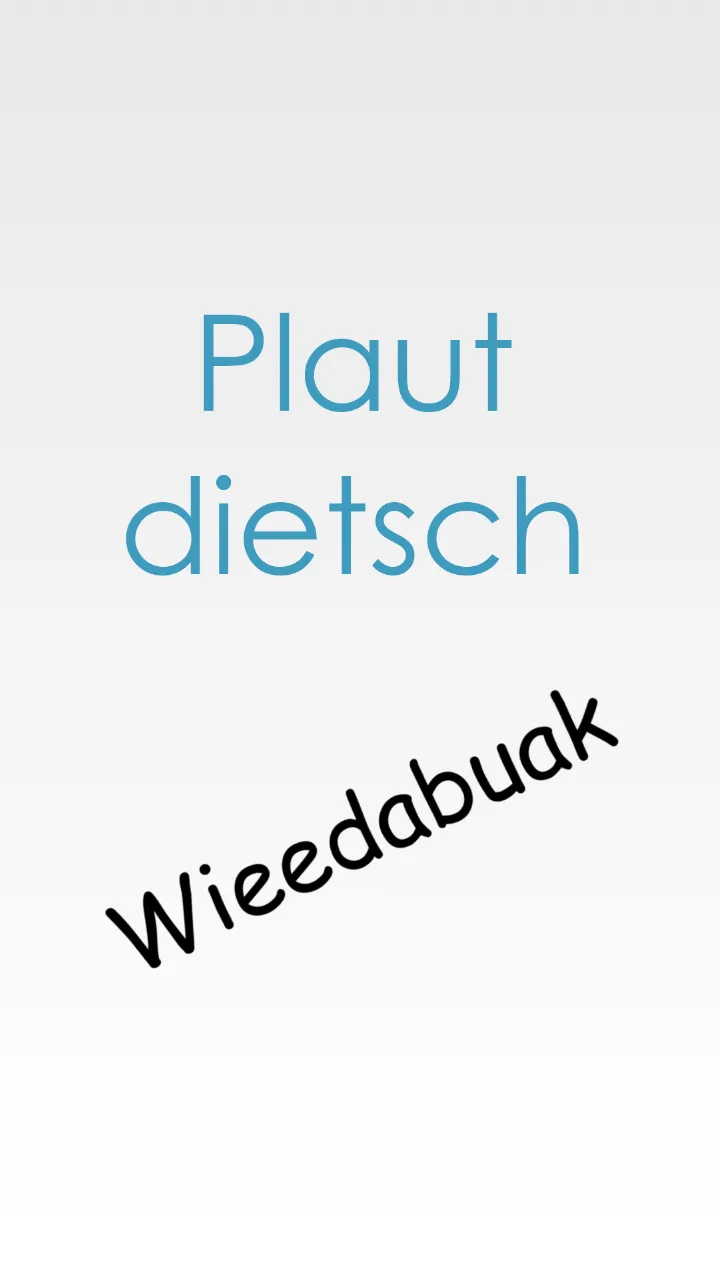 Plautdietsch Wieedabuak | Indus Appstore | Screenshot