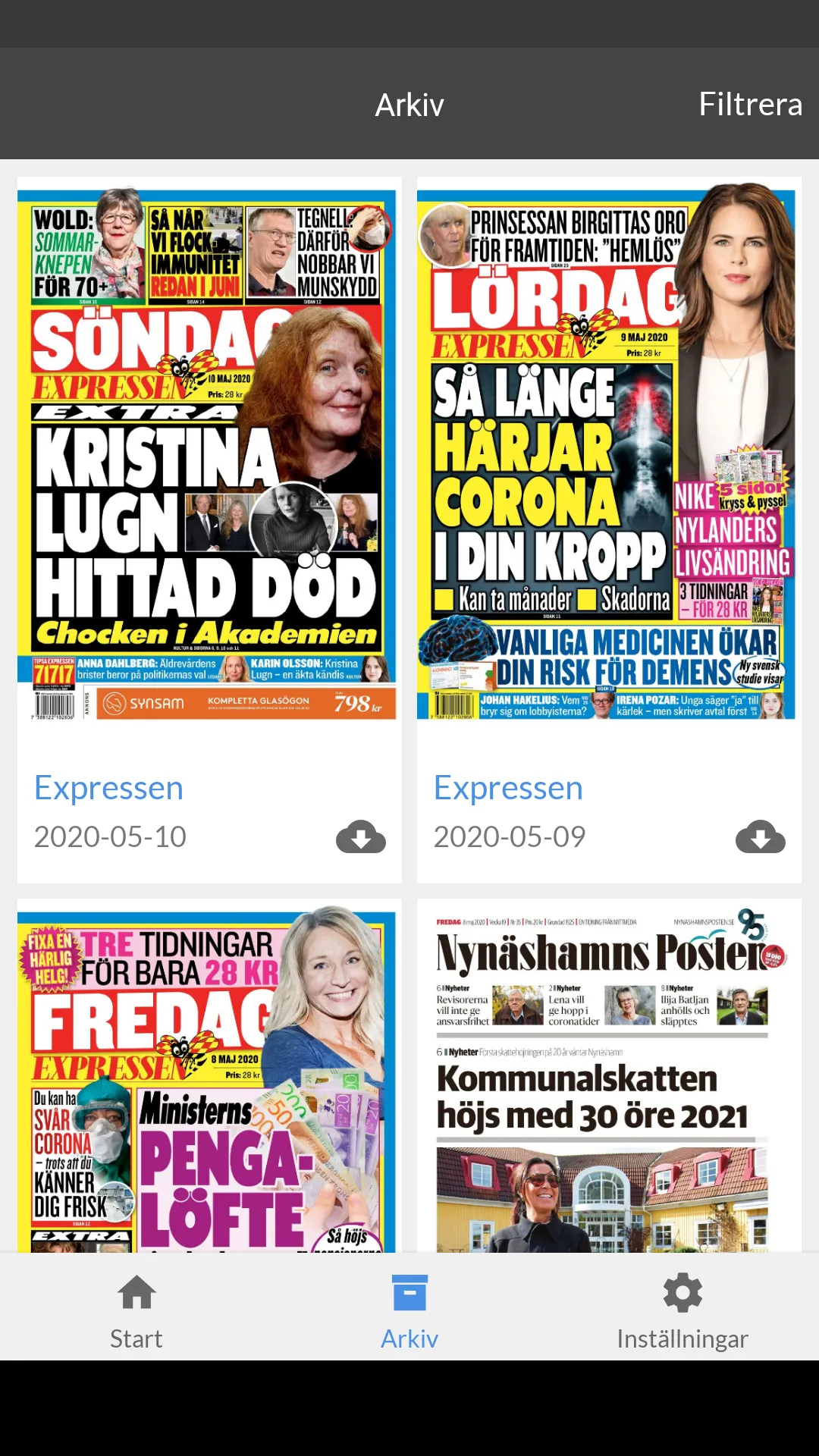 Nynäshamns Posten e-tidning | Indus Appstore | Screenshot