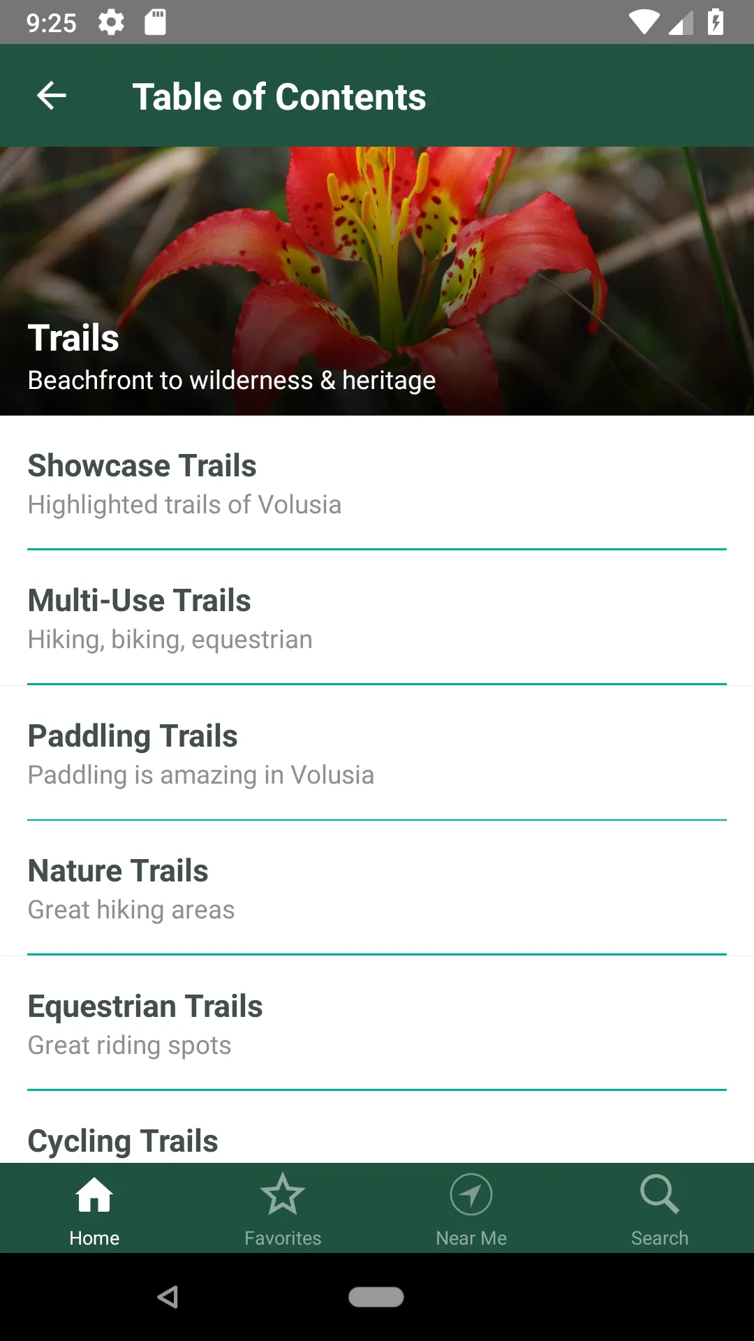 Volusia County Parks & Trails | Indus Appstore | Screenshot