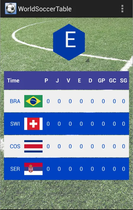 World Soccer Table | Indus Appstore | Screenshot