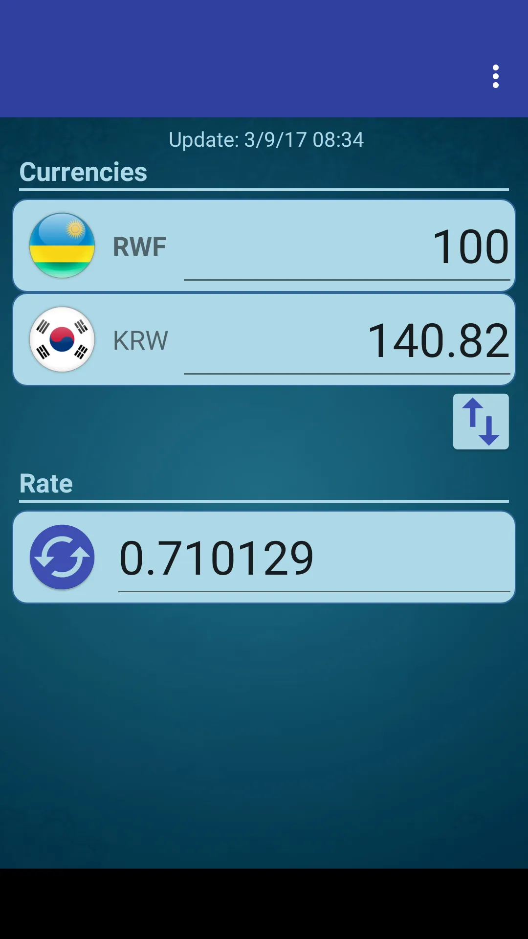 S Korea Won x Rwanda Franc | Indus Appstore | Screenshot