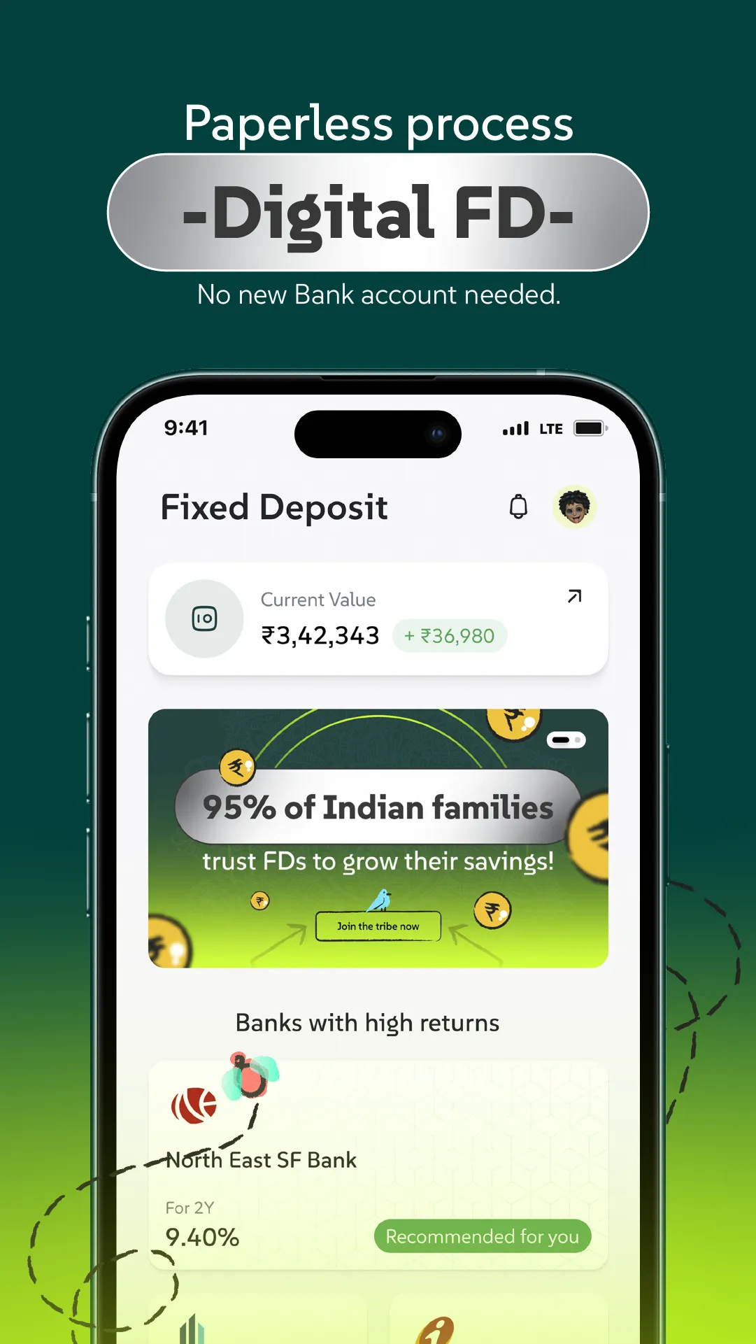 Wizely: Buy Digital Gold & FD | Indus Appstore | Screenshot