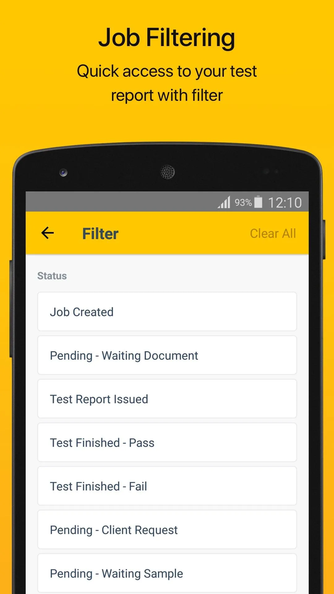 Intertek - Job Tracker | Indus Appstore | Screenshot