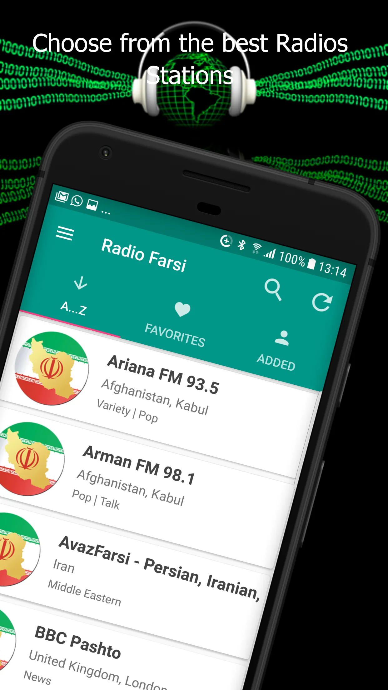 Persian Radio Farsi | Indus Appstore | Screenshot