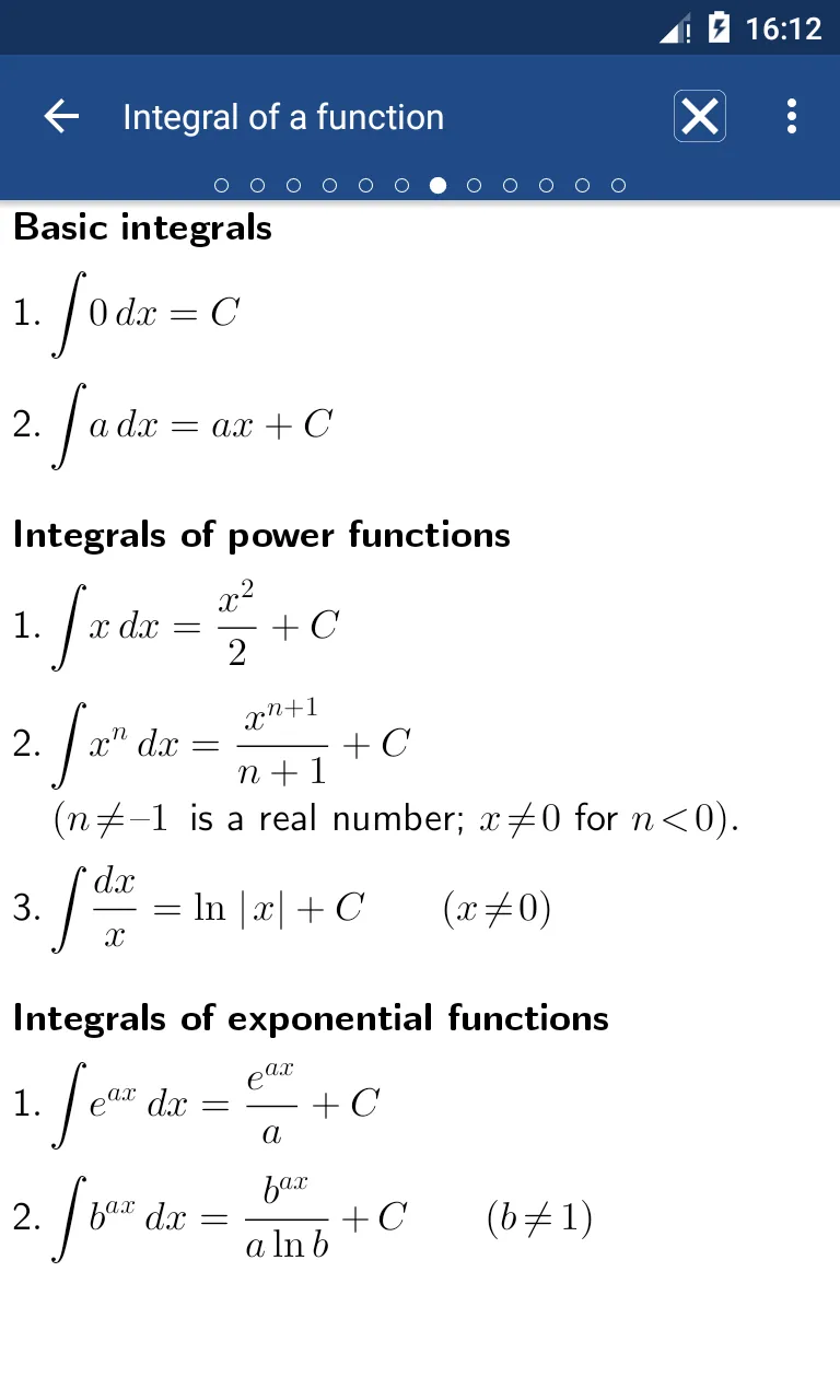 Math Formulas: Algebra, Quizes | Indus Appstore | Screenshot