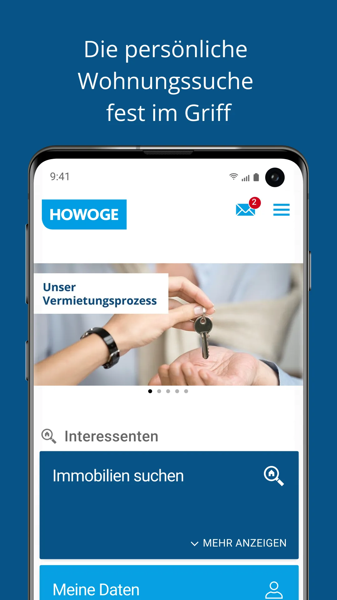 HOWOGE Wohnungssuche | Indus Appstore | Screenshot