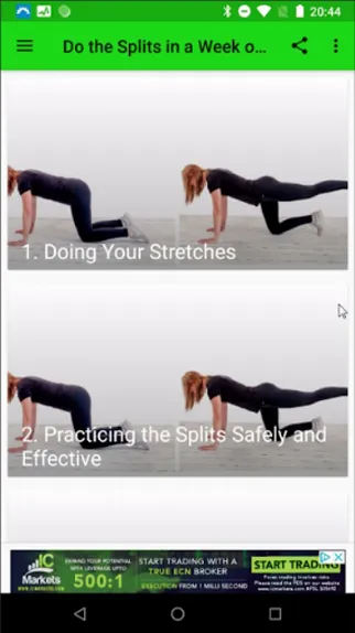 How to Do the Splits in a Week | Indus Appstore | Screenshot