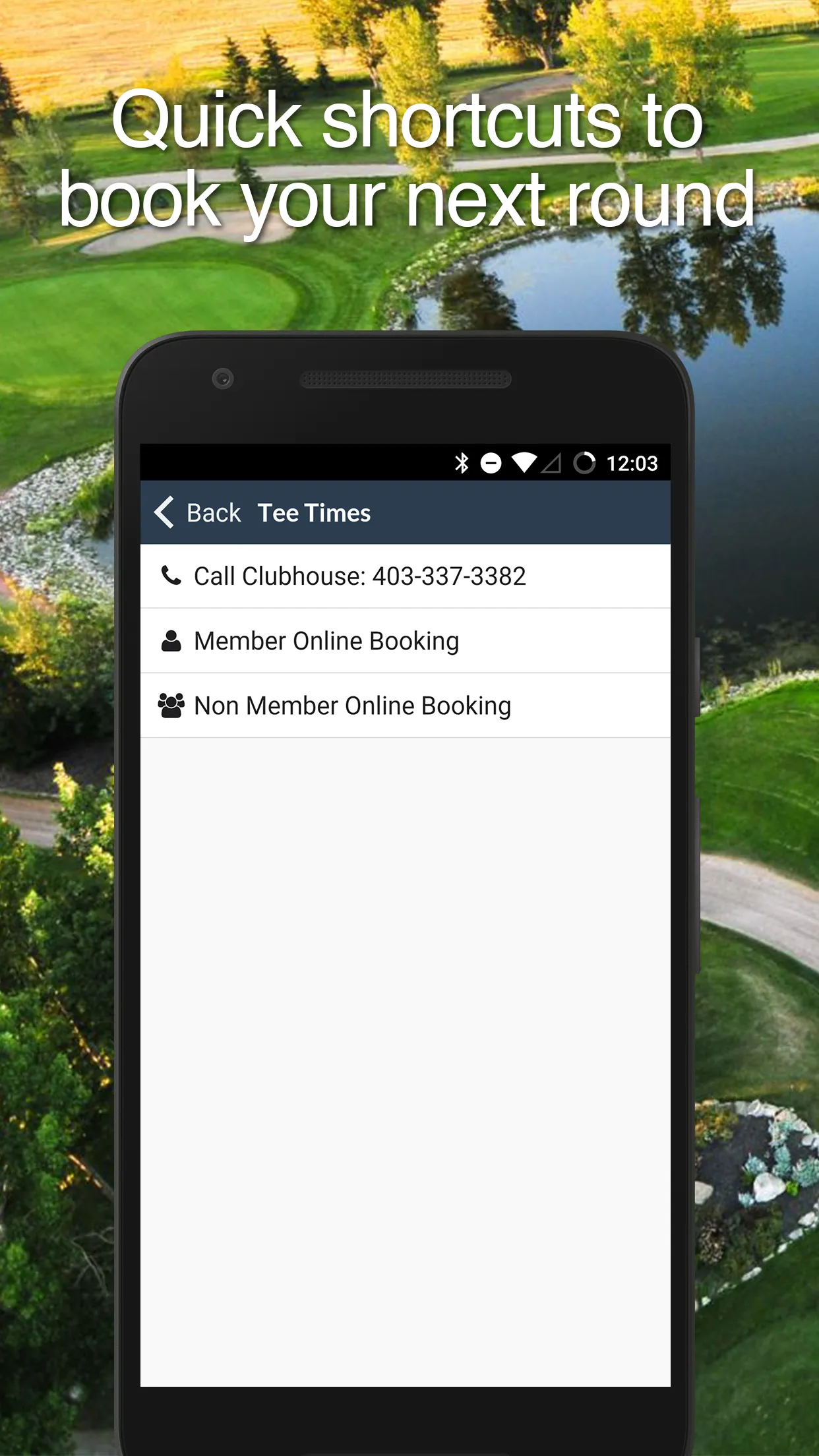 Carstairs Community Golf Club | Indus Appstore | Screenshot