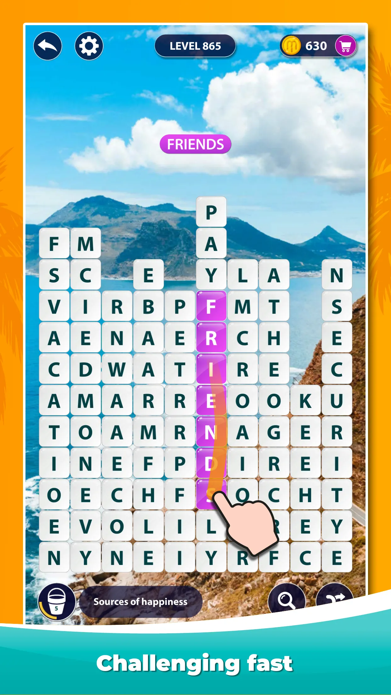 Word Surf - Word Game | Indus Appstore | Screenshot