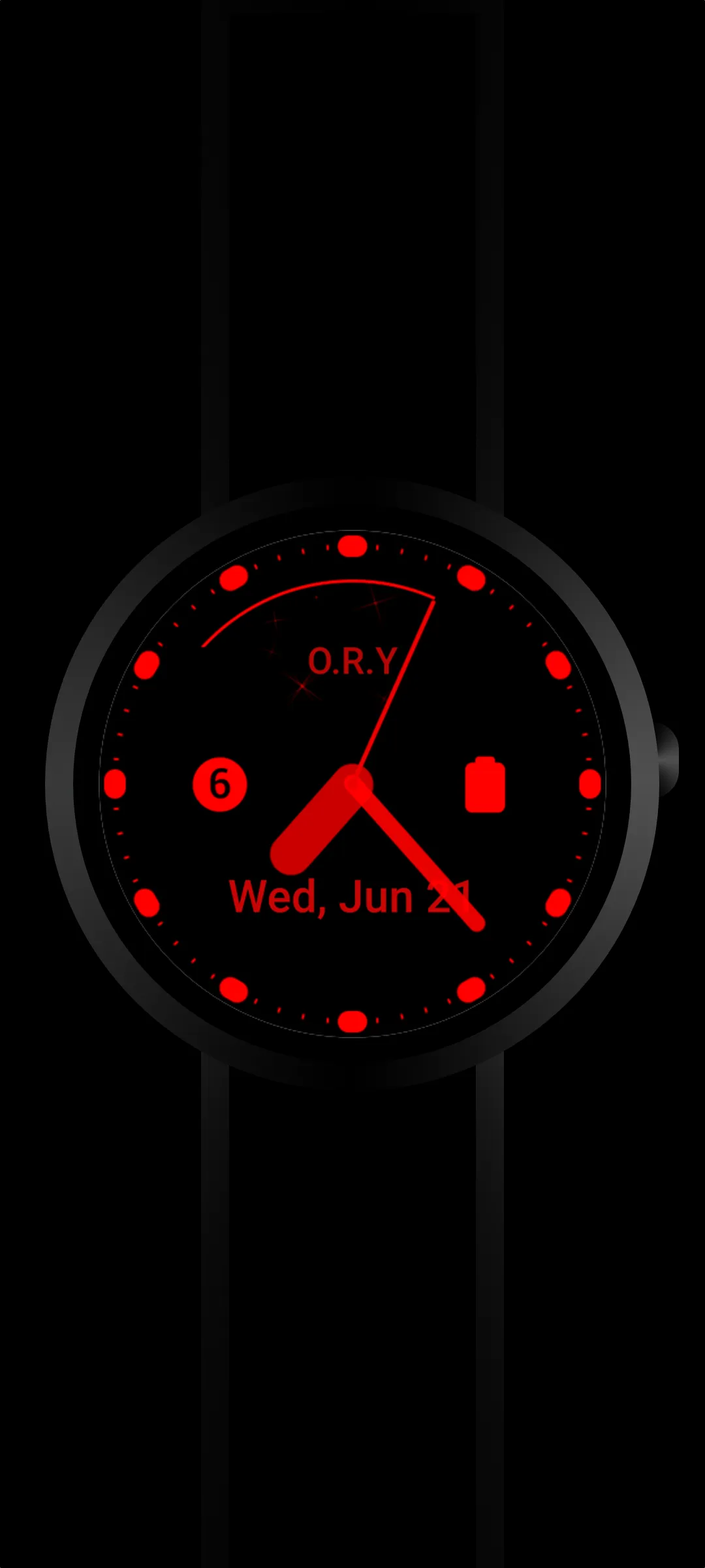 Nebula Watchface | Indus Appstore | Screenshot