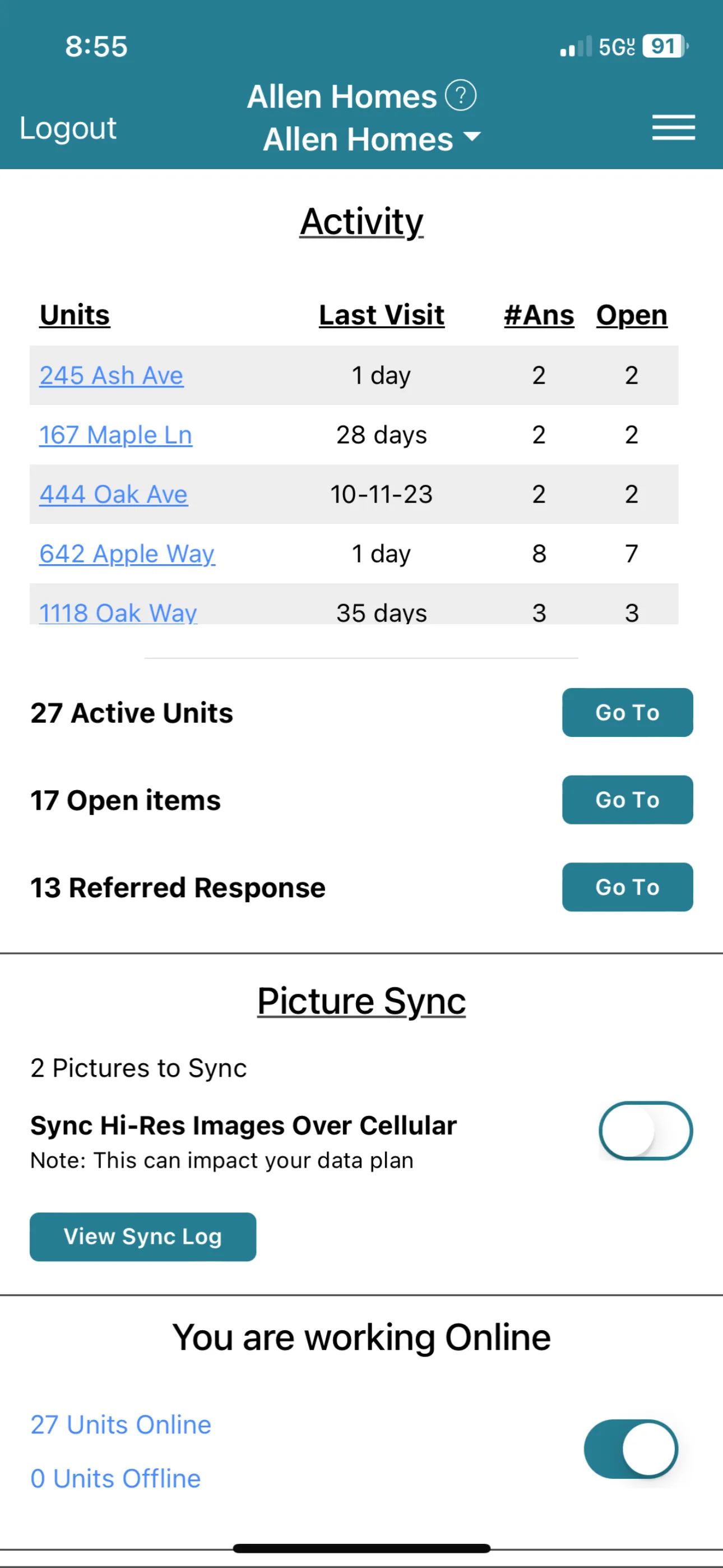 AxisPointe InSite Mobile | Indus Appstore | Screenshot