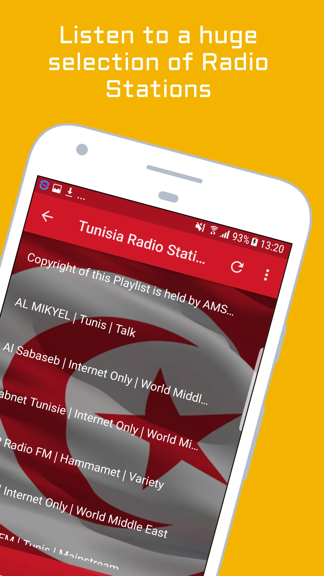 Tunisia Radio Stations | Indus Appstore | Screenshot