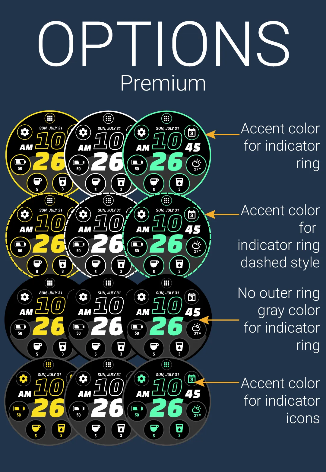 Digi Watch Face (by HuskyDEV) | Indus Appstore | Screenshot