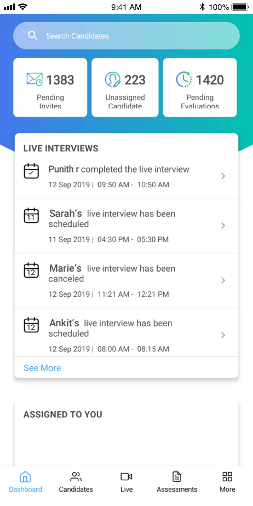 Cognizant TalRight Recruit | Indus Appstore | Screenshot