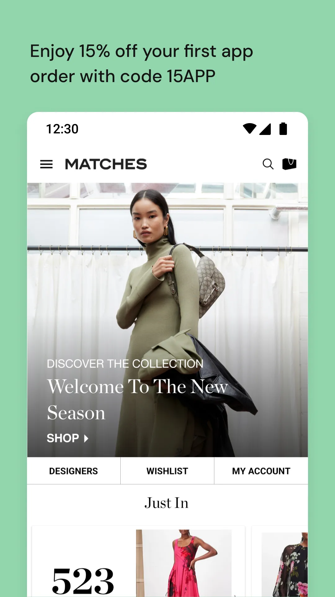 MATCHES: Luxury Fashion | Indus Appstore | Screenshot