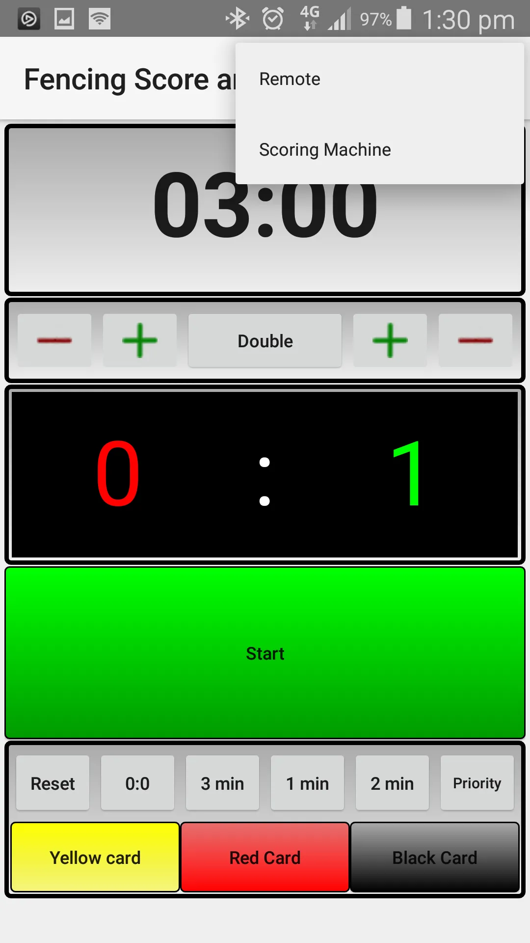 Fencing score and time | Indus Appstore | Screenshot