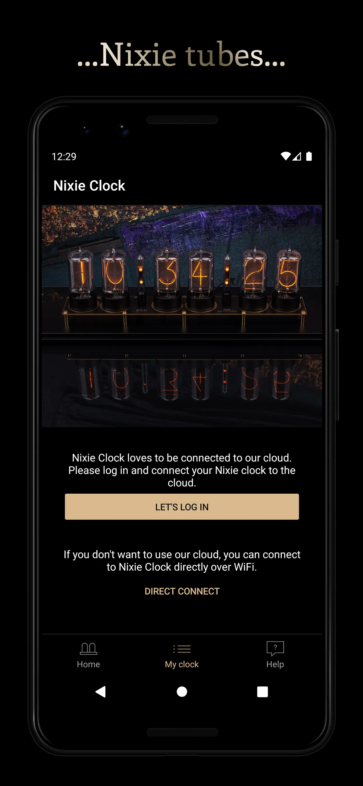 Nixie Clocks | Indus Appstore | Screenshot