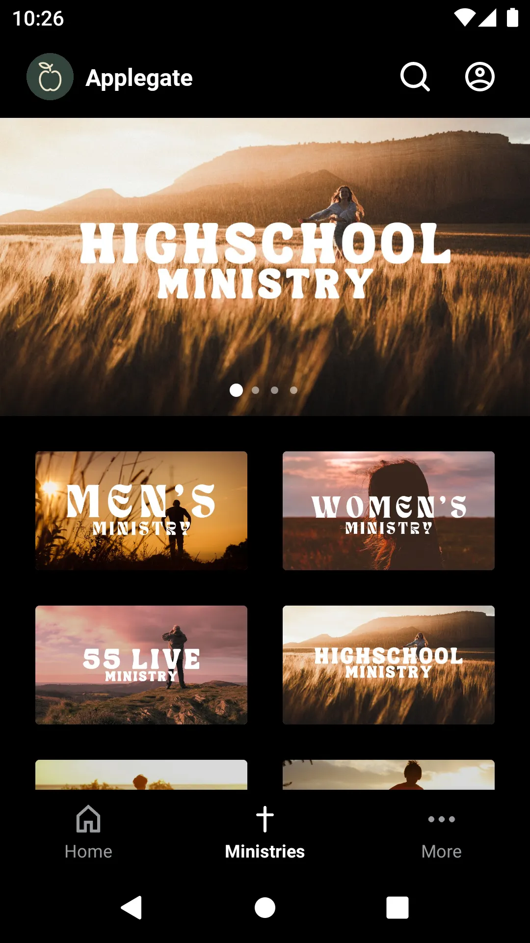 Applegate Christian Fellowship | Indus Appstore | Screenshot