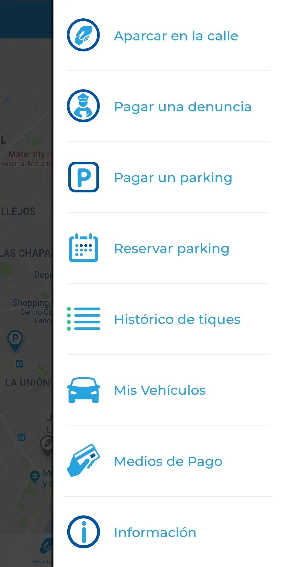 Aparcamientos Málaga SMASSA | Indus Appstore | Screenshot