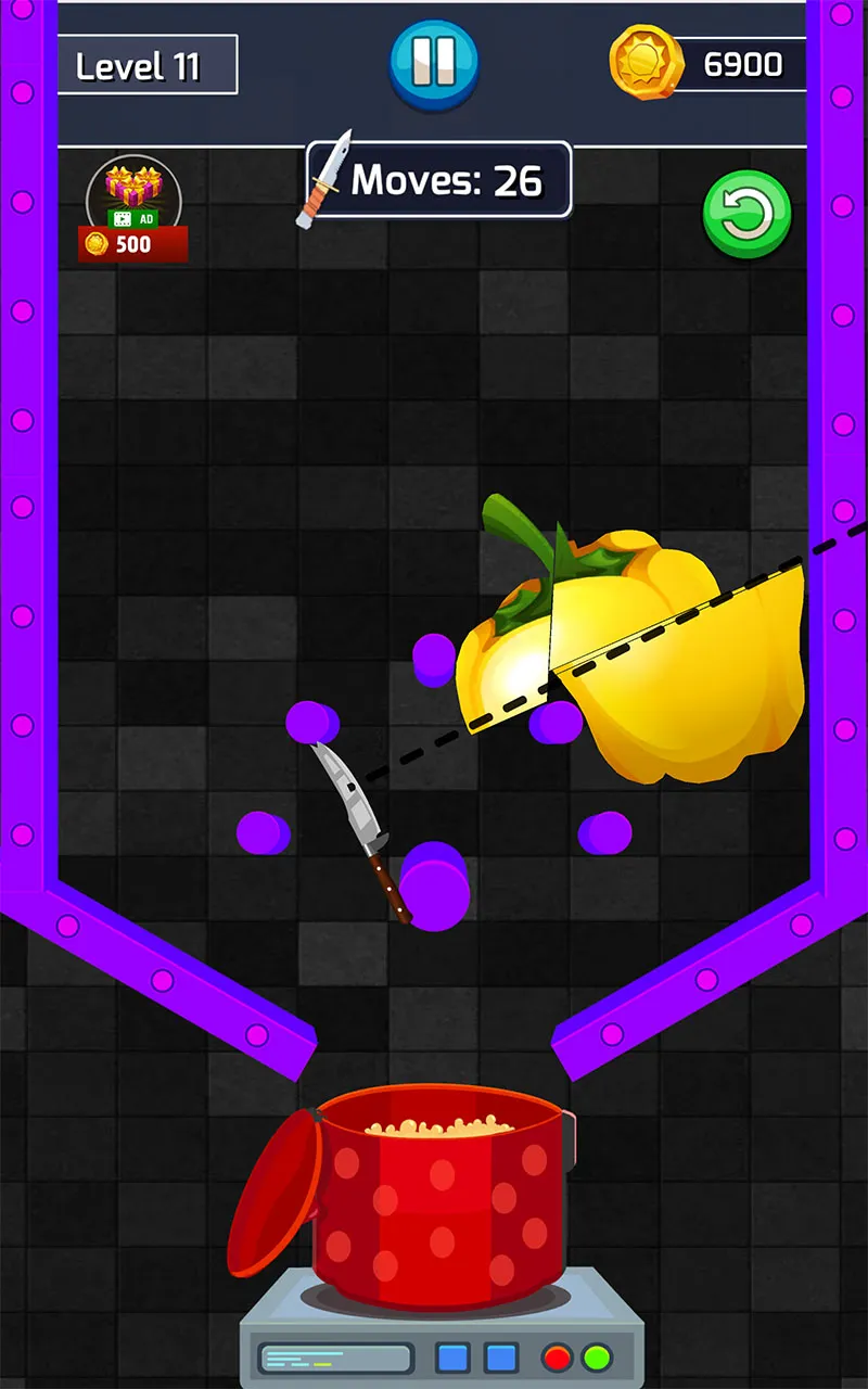 Perfect Veggie Slicer 3D Games | Indus Appstore | Screenshot