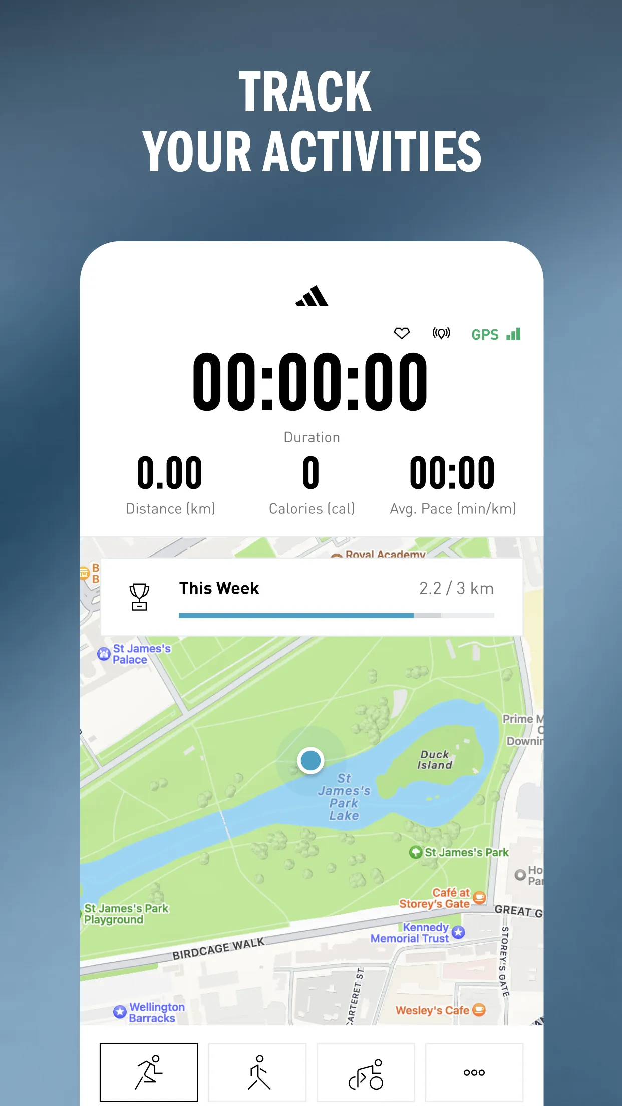 adidas Running: Run Tracker | Indus Appstore | Screenshot