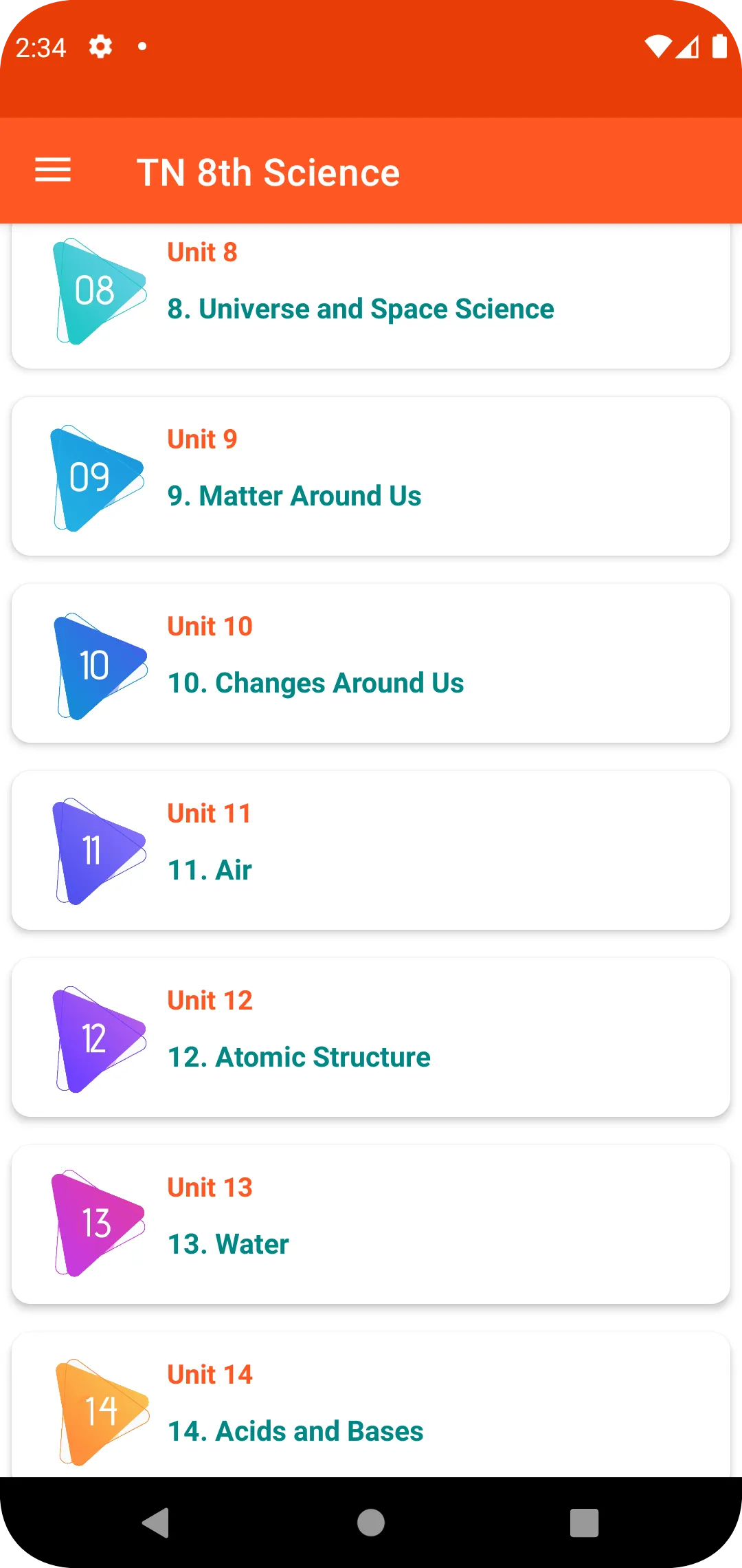 TN 8th Science | Indus Appstore | Screenshot