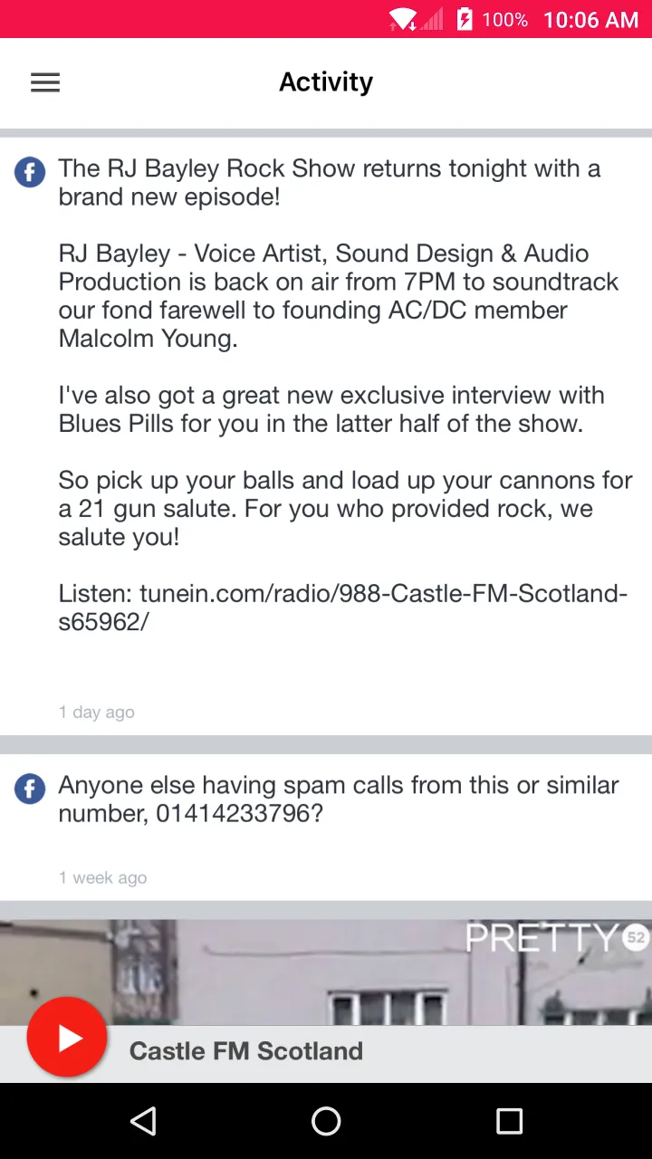 Castle FM Scotland | Indus Appstore | Screenshot