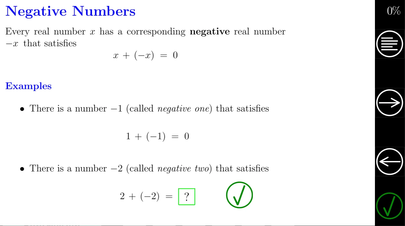 Algebra Tutorial 1B | Indus Appstore | Screenshot