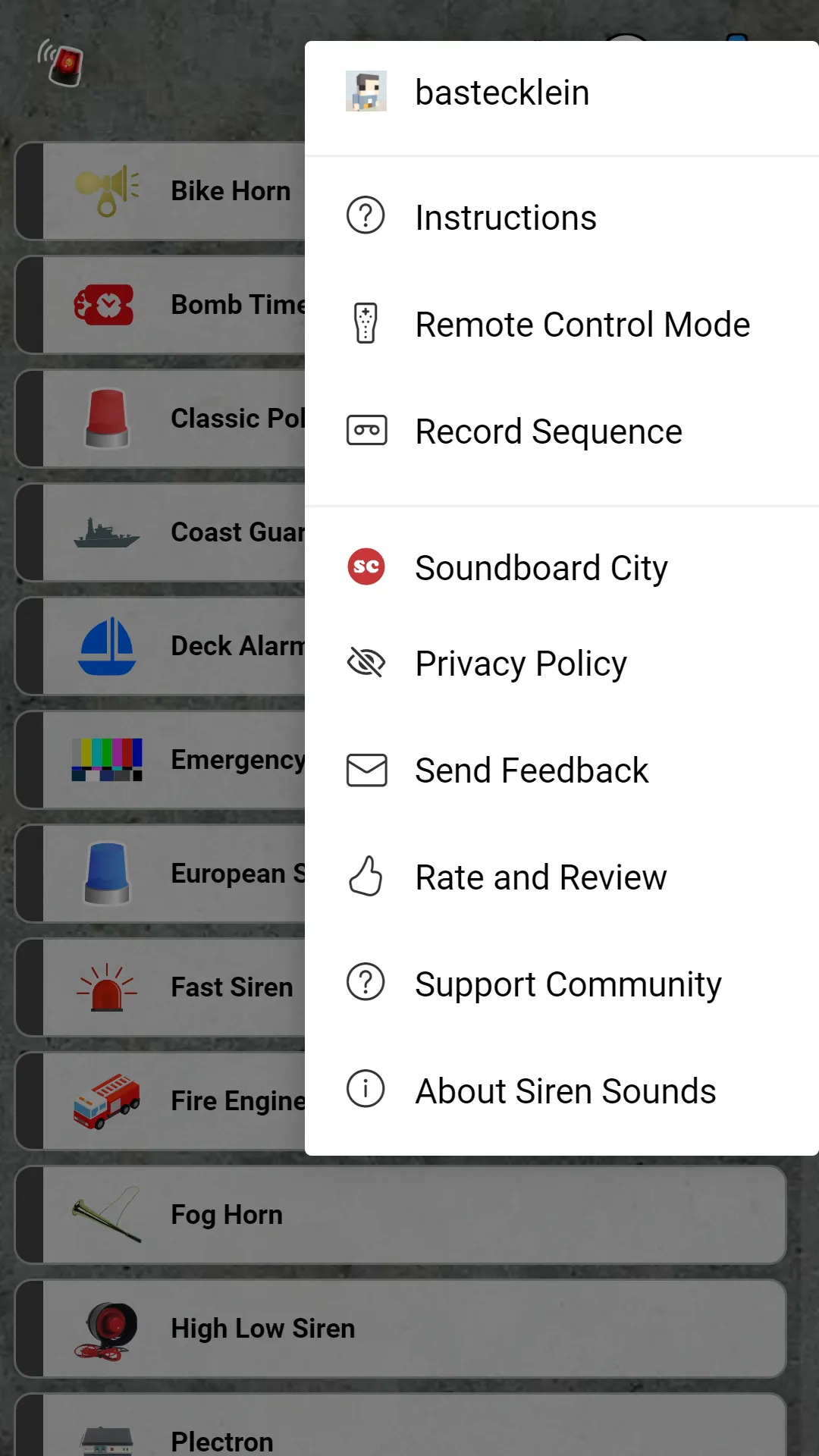 Siren Sounds | Indus Appstore | Screenshot