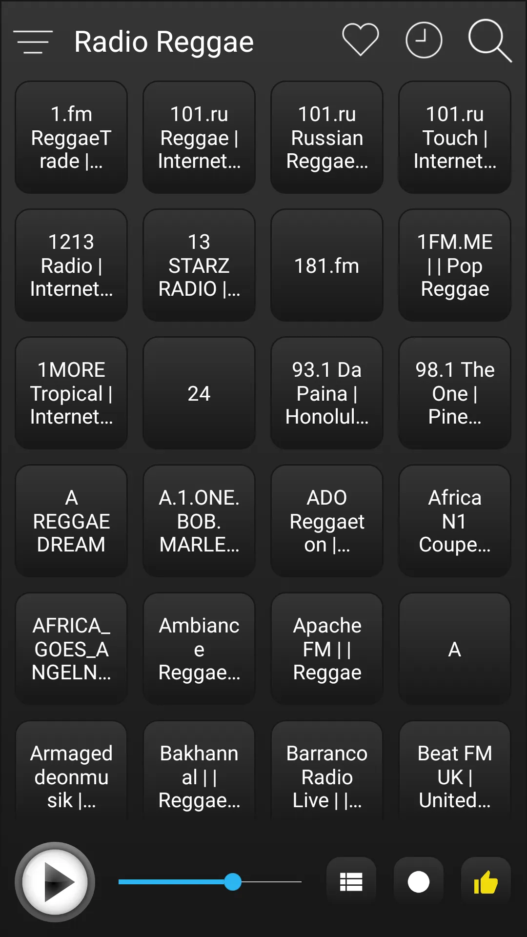 Reggae Radio FM AM Music | Indus Appstore | Screenshot