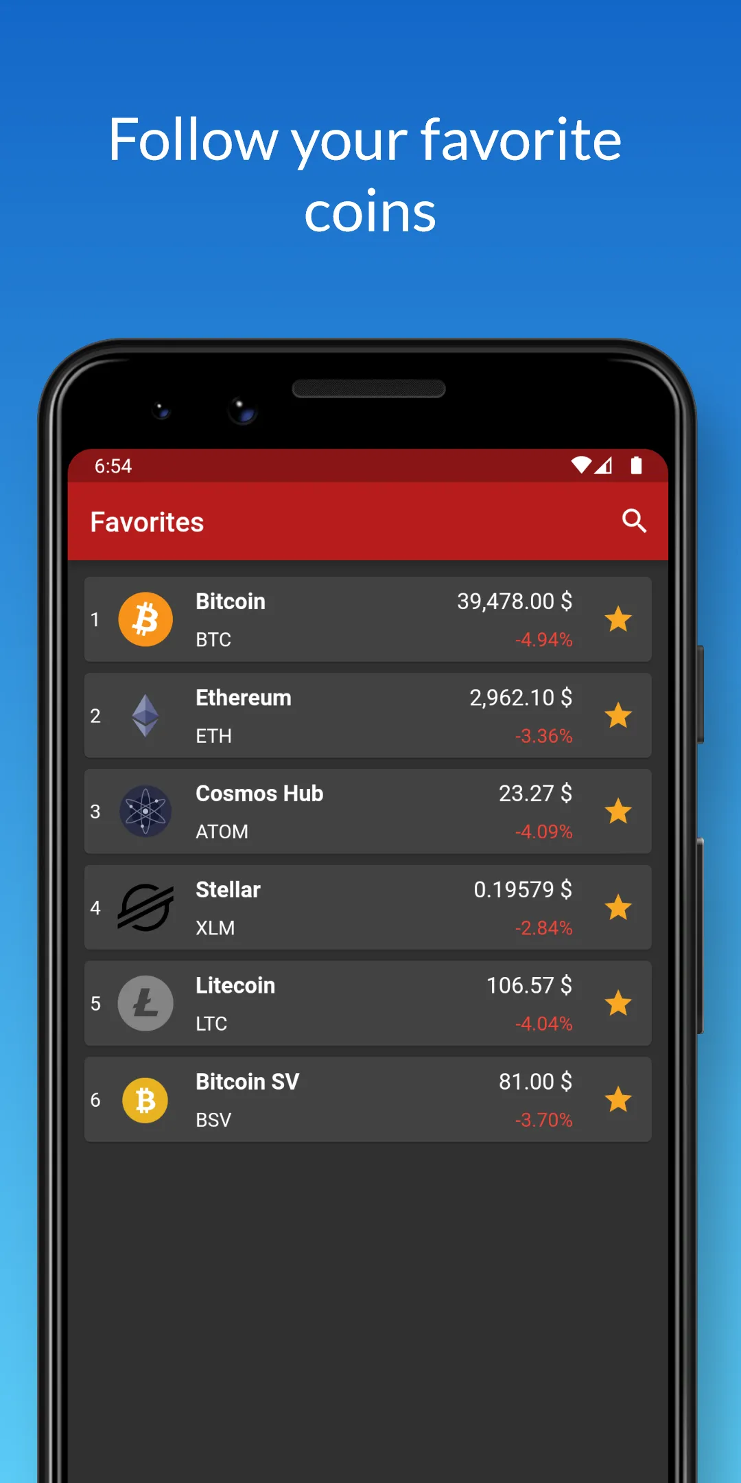 Crypto Prices | Indus Appstore | Screenshot