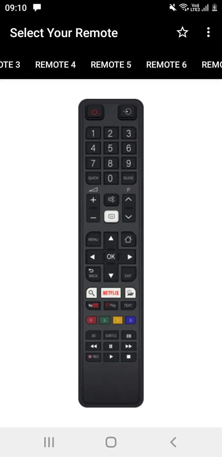 Toshiba TV Remote | Indus Appstore | Screenshot