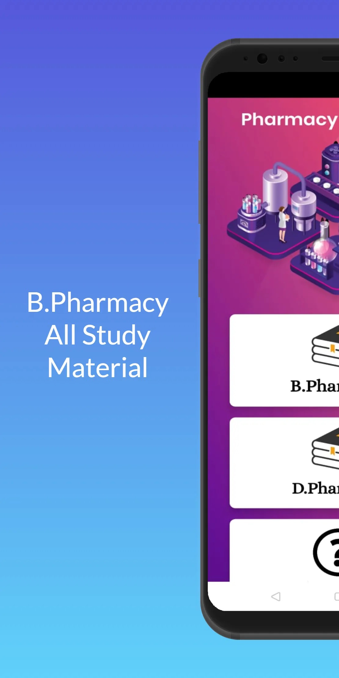 B.Pharmacy & D.Pharmacy Notes | Indus Appstore | Screenshot