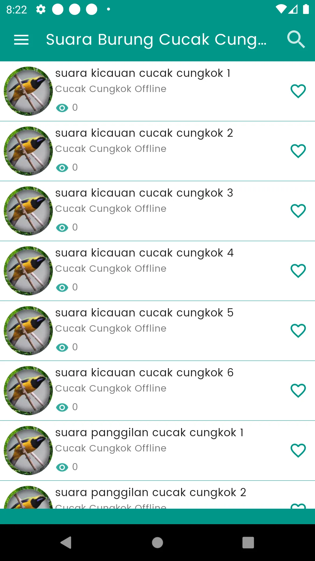 Suara Burung Cucak Cungkok | Indus Appstore | Screenshot